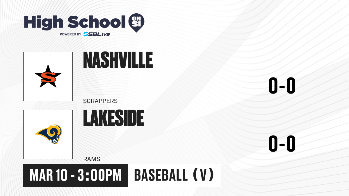 Nashville vs Lakeside Baseball Mar 10, 2025 High School On SI