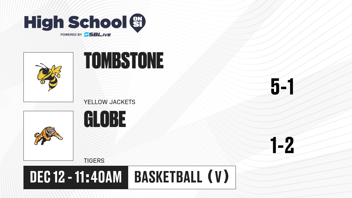 Preview - Tombstone Vs Globe Girls Basketball - Dec 12, 2024 - High 