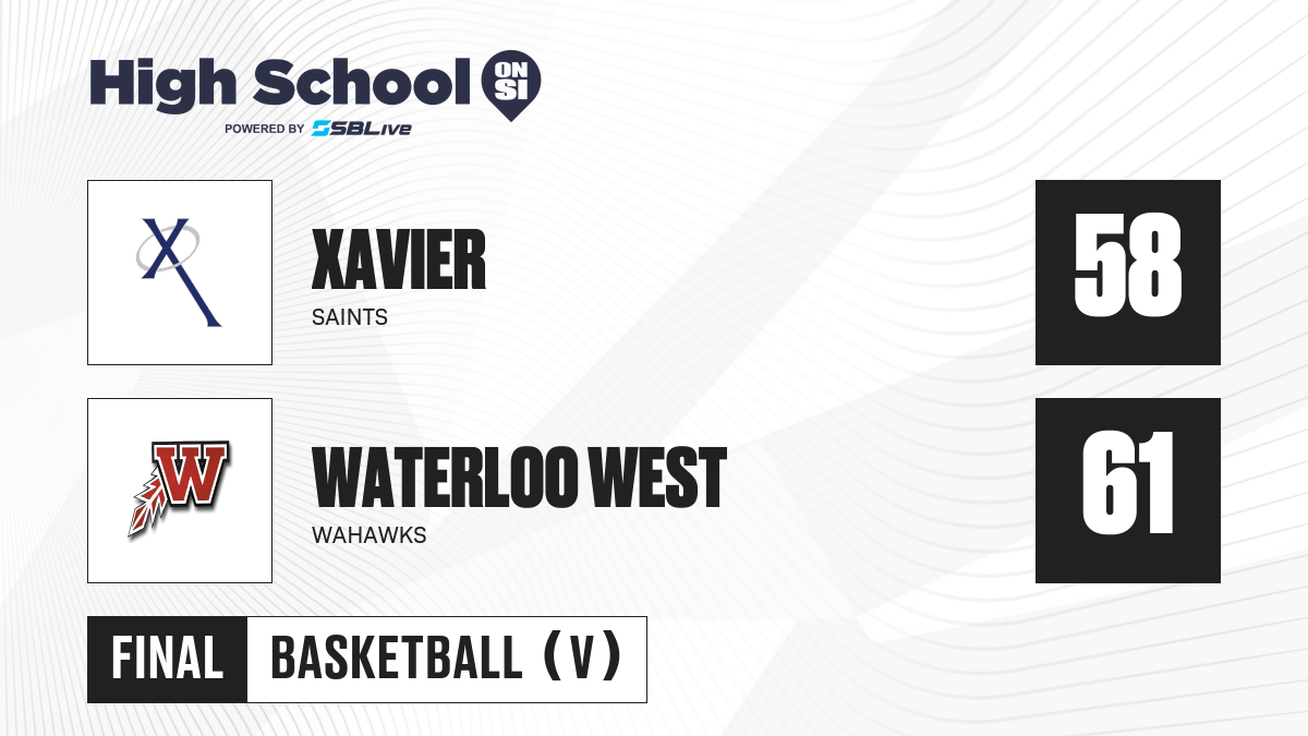 Preview Xavier vs Waterloo West Boys Basketball Dec 17, 2024 High