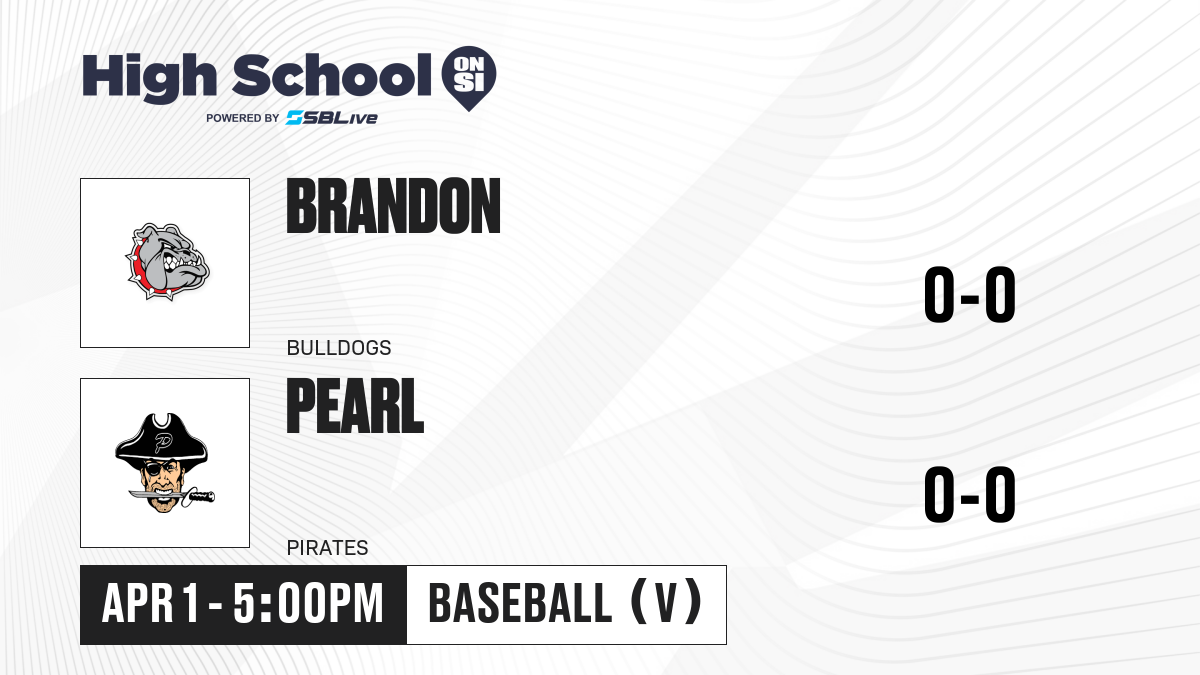 Pearl vs Brandon Baseball Apr 1, 2025 High School On SI