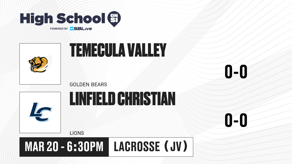 Temecula Valley vs Linfield Christian JV Boys Lacrosse Mar 20, 2025