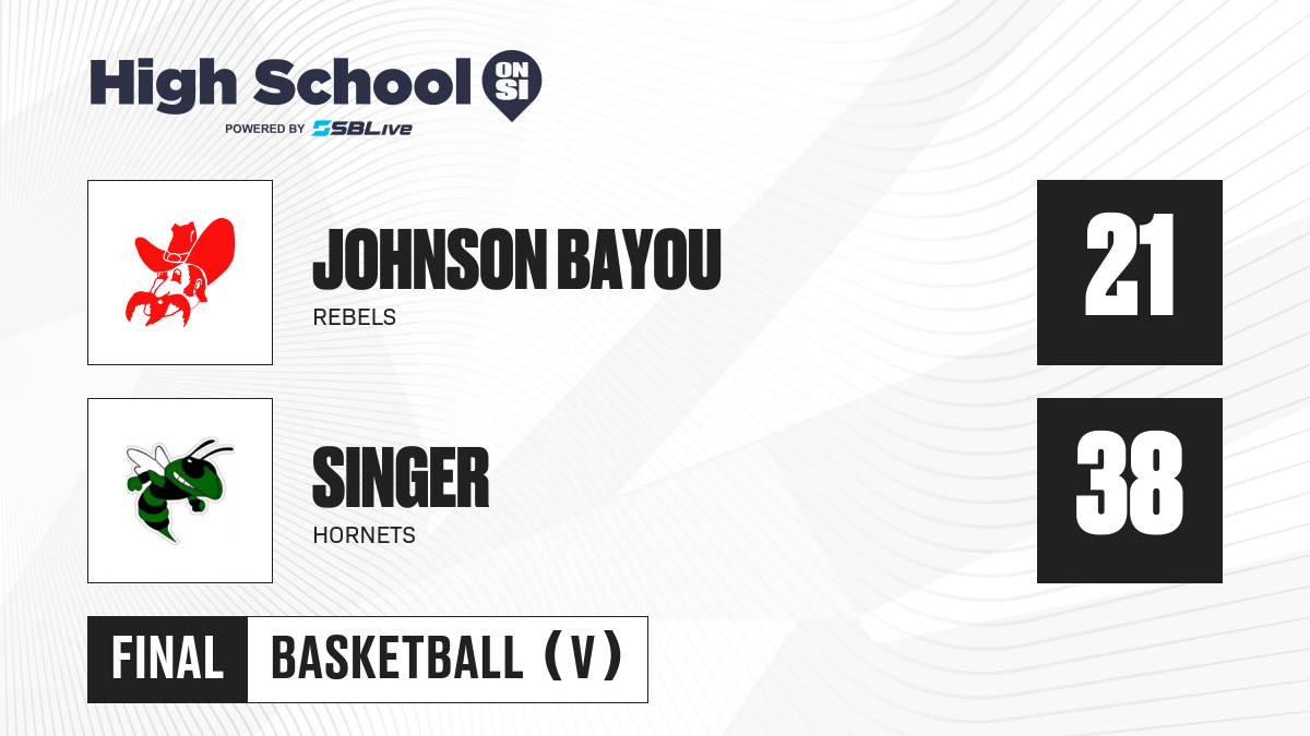 Johnson Bayou Vs Singer Girls Basketball - Jan 16, 2025 - High School On Si