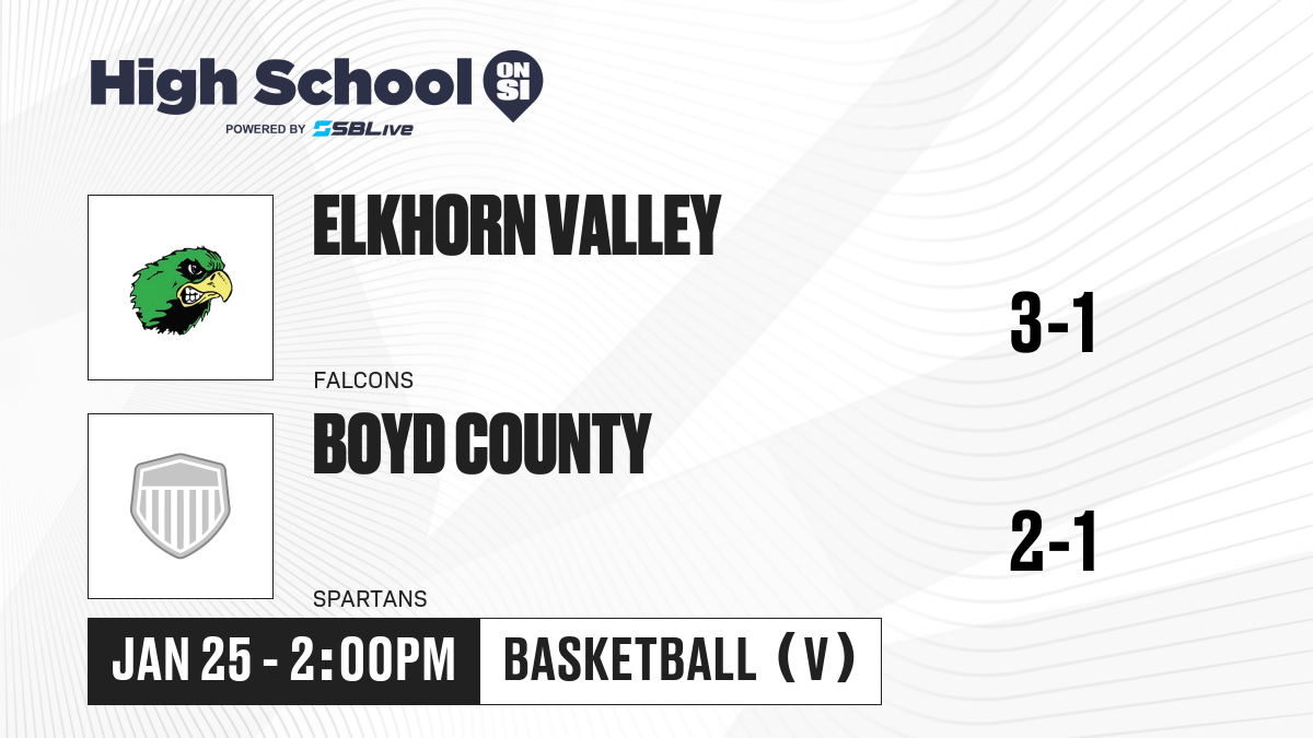 Elkhorn Valley vs Boyd County Boys Basketball Jan 25, 2025 High