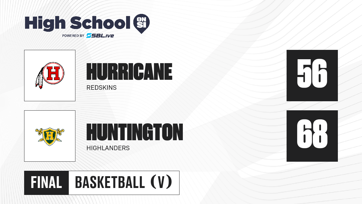 Hurricane vs Huntington Boys Basketball Jan 30, 2025 High School On SI