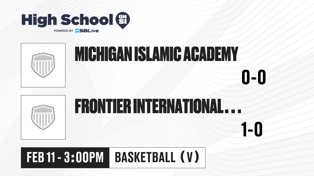 Michigan Islamic Academy Vs Frontier International Academy Boys ...