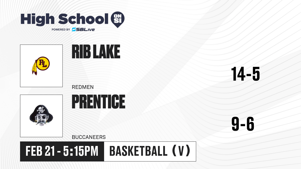 Rib Lake vs Prentice Boys Basketball - Feb 21, 2025 - High School On SI