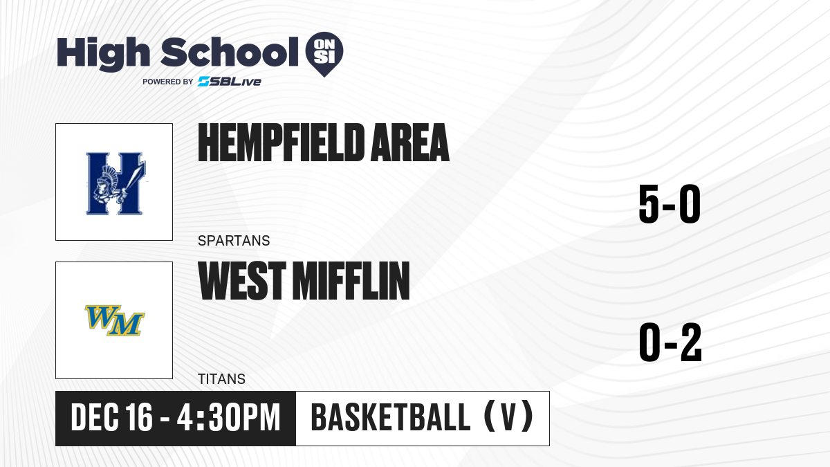 Hempfield Area Vs West Mifflin Girls Basketball - Dec 16, 2024 - High ...