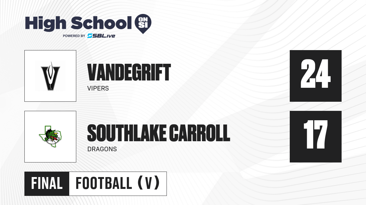 Vandegrift vs Southlake Carroll Football - Dec 21, 2024 - High School On SI