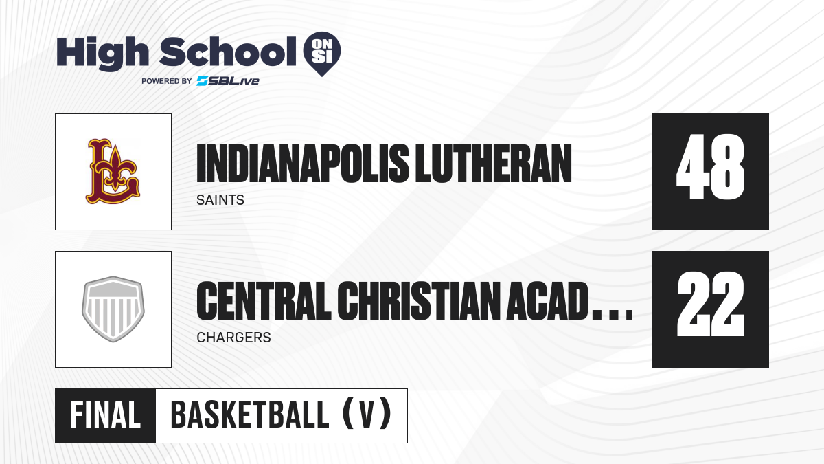 Indianapolis Lutheran vs Central Christian Academy Girls Basketball ...