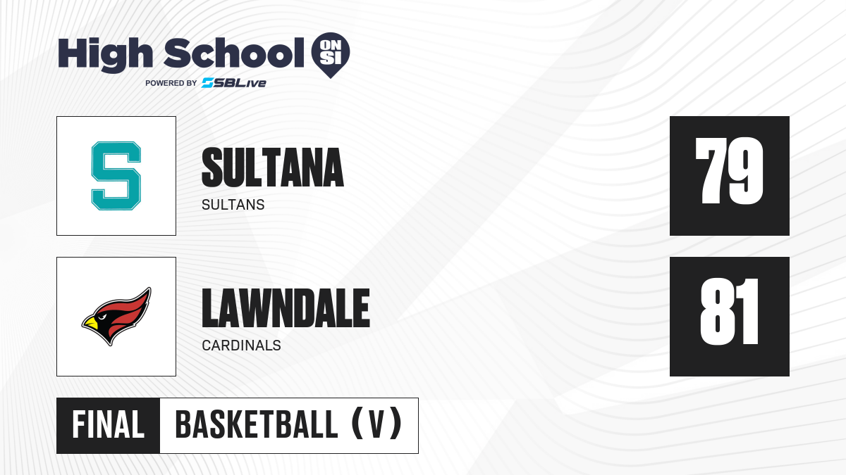 Sultana vs Lawndale Boys Basketball - Dec 26, 2024 - High School On SI