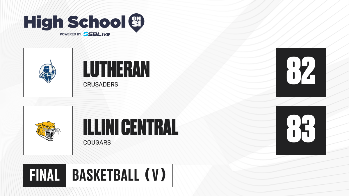 Lutheran vs Illini Central Boys Basketball Jan 9, 2025 High School