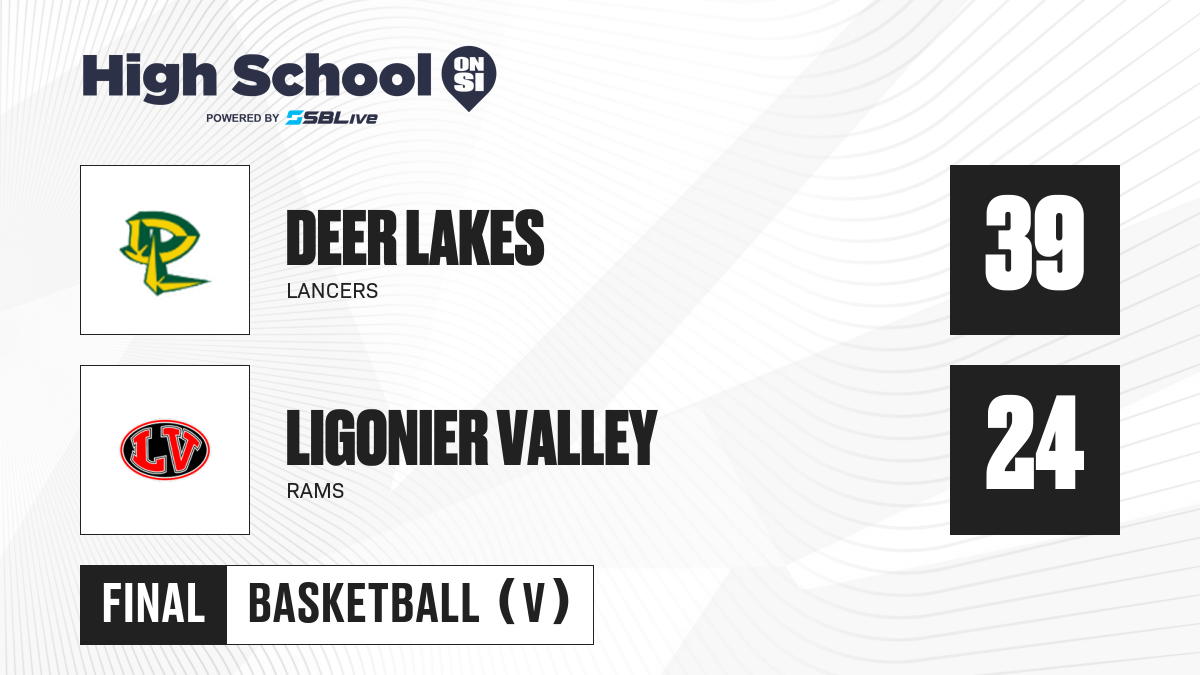 Deer Lakes Vs Ligonier Valley Girls Basketball - Jan 2, 2025 - High 