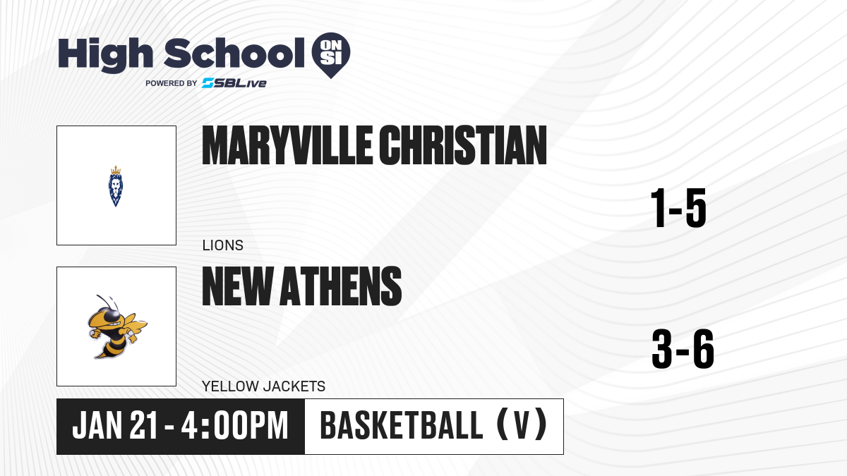 Maryville Christian vs New Athens Girls Basketball - Jan 21, 2025 ...