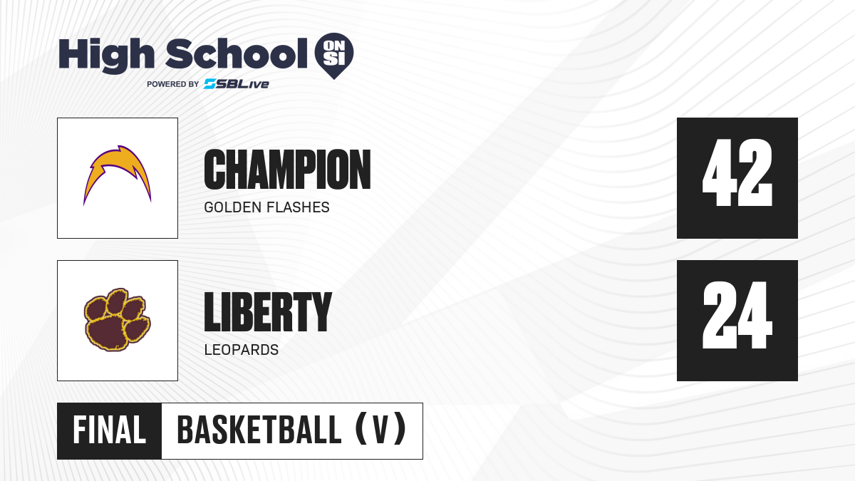 Champion vs Liberty Girls Basketball - Feb 3, 2025 - High School On SI