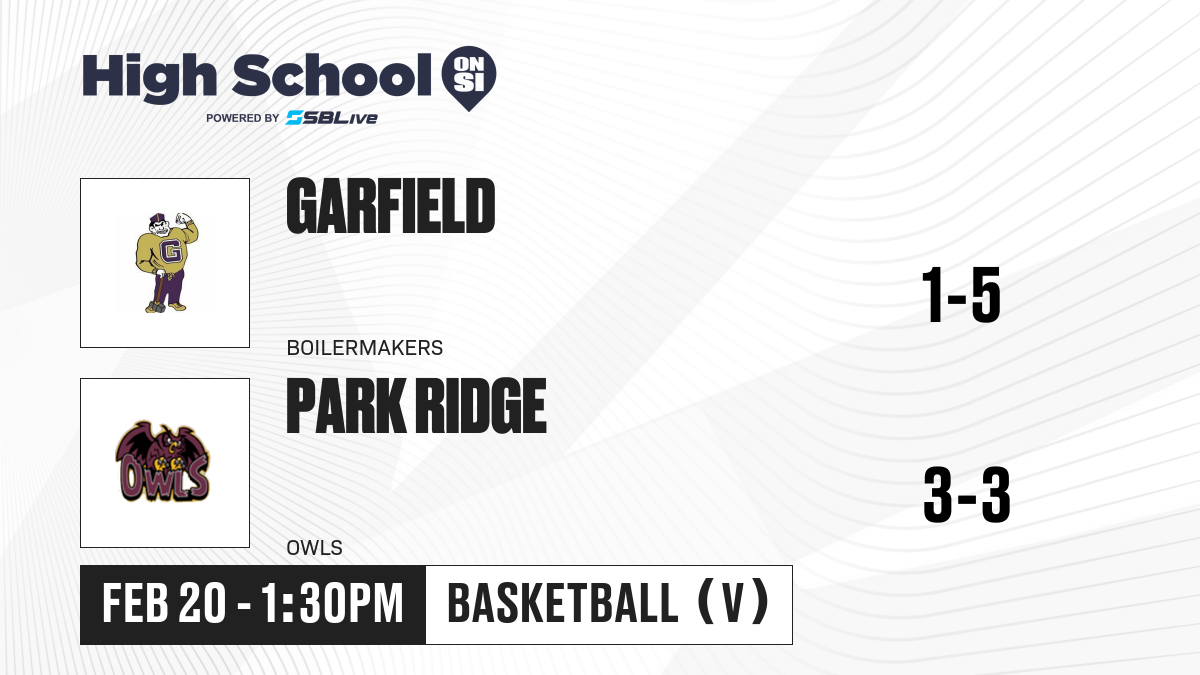 Garfield vs Park Ridge Boys Basketball - Feb 20, 2025 - High School On SI