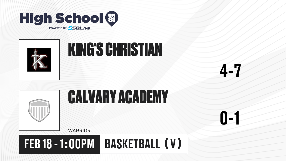 King's Christian vs Calvary Academy Girls Basketball Feb 18, 2025