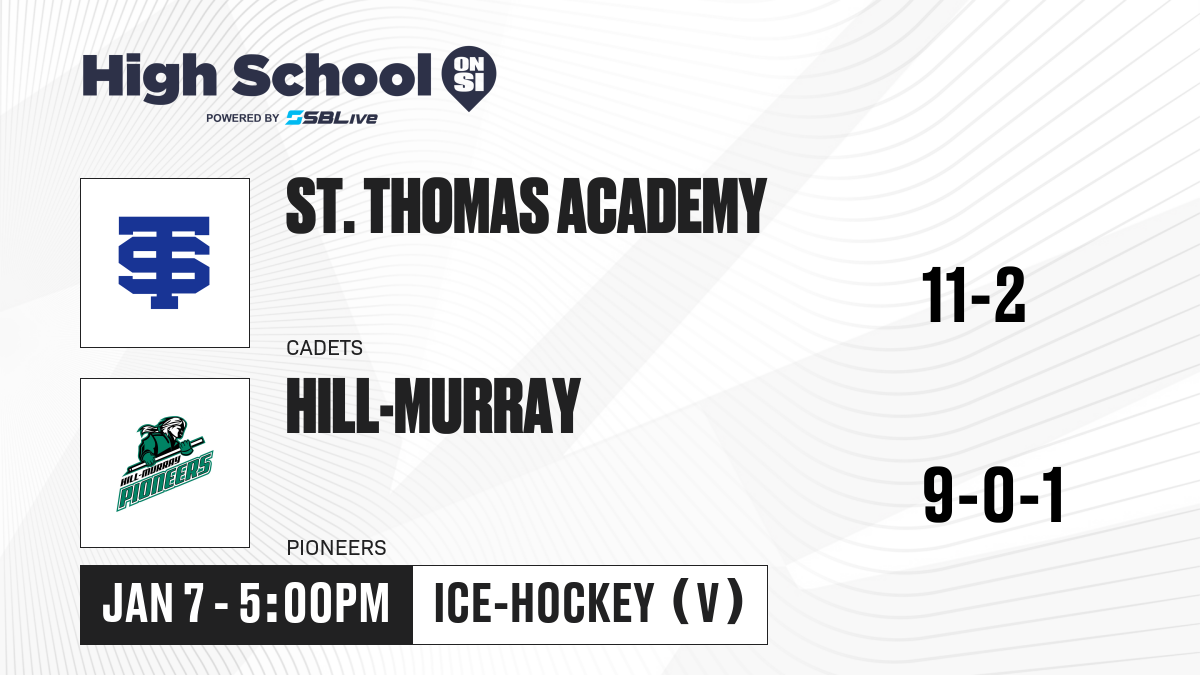 St. Thomas Academy Vs Hill-murray Boys Ice Hockey - Jan 7, 2025 - High 