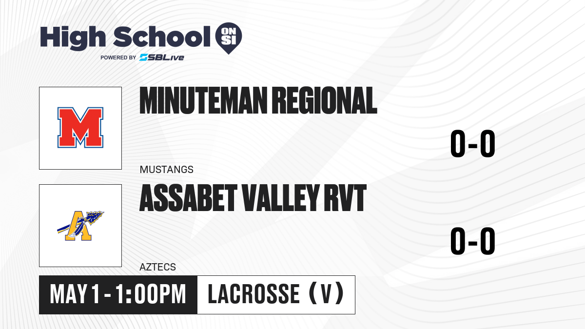 Minuteman Regional Vs Assabet Valley Rvt Boys Lacrosse - May 1, 2025 