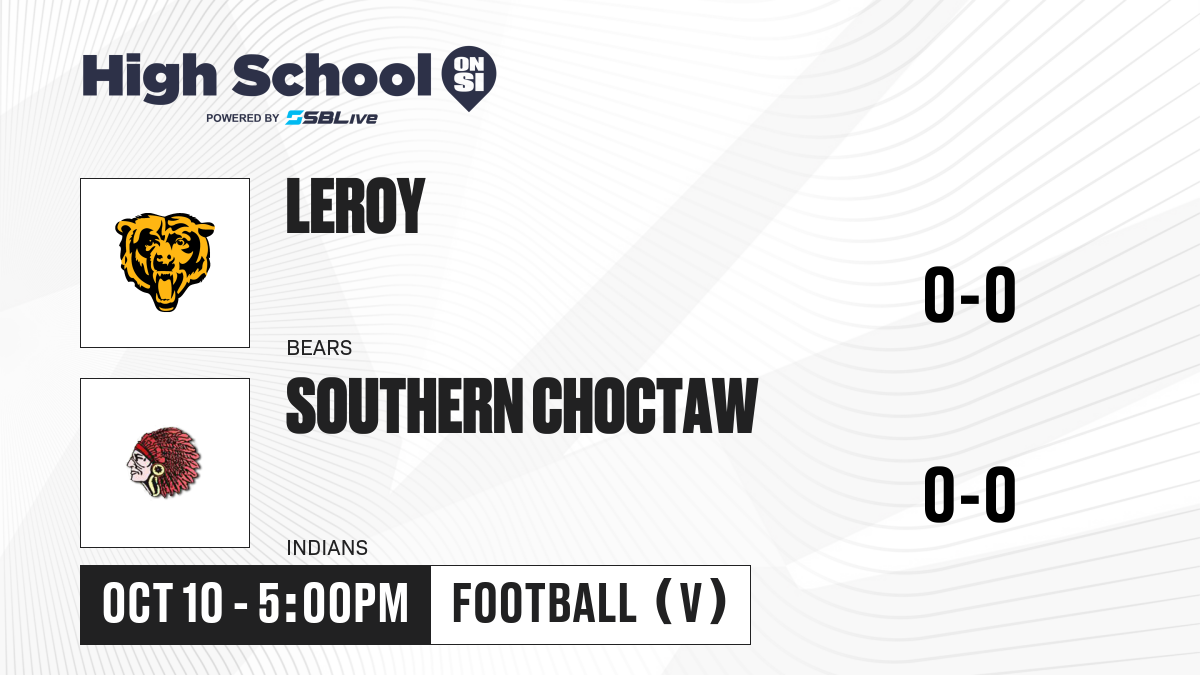 Leroy vs Southern Choctaw Football - Oct 10, 2025 - High School On SI