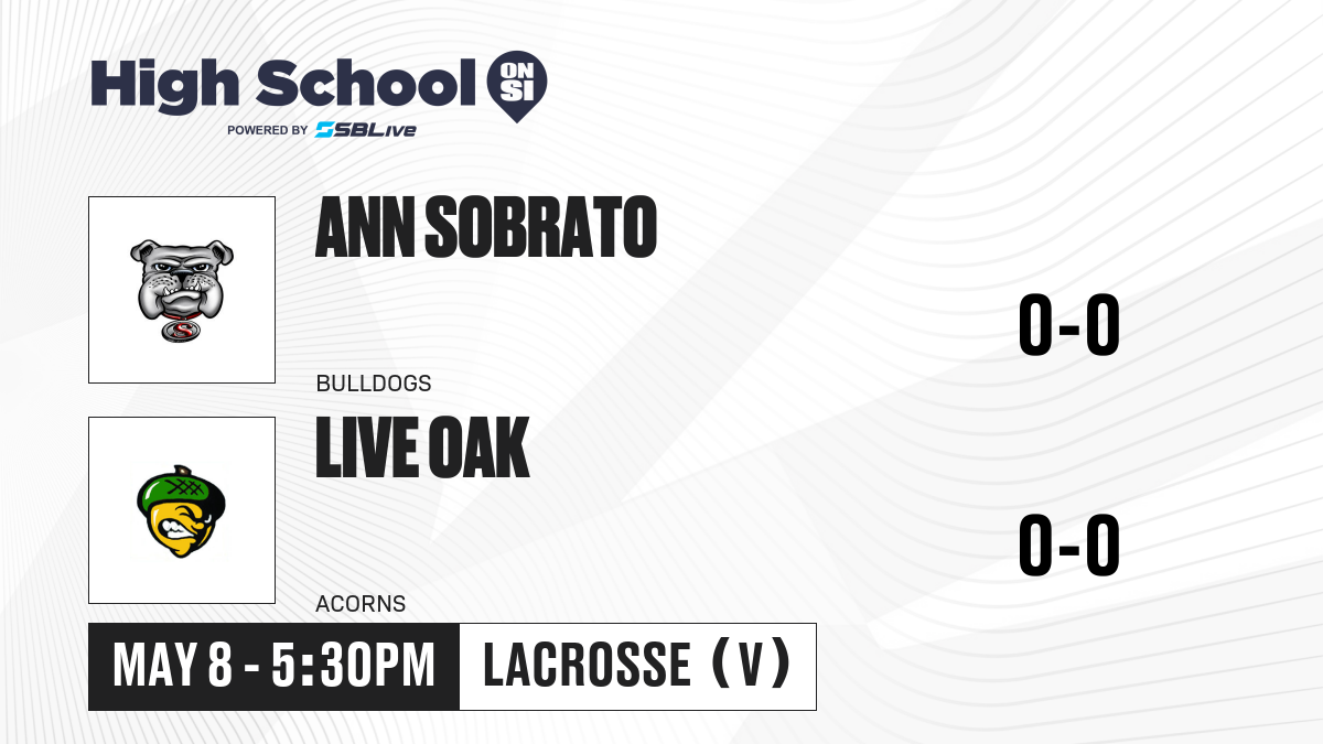 Ann Sobrato vs Live Oak Girls Lacrosse May 8, 2025 High School On SI