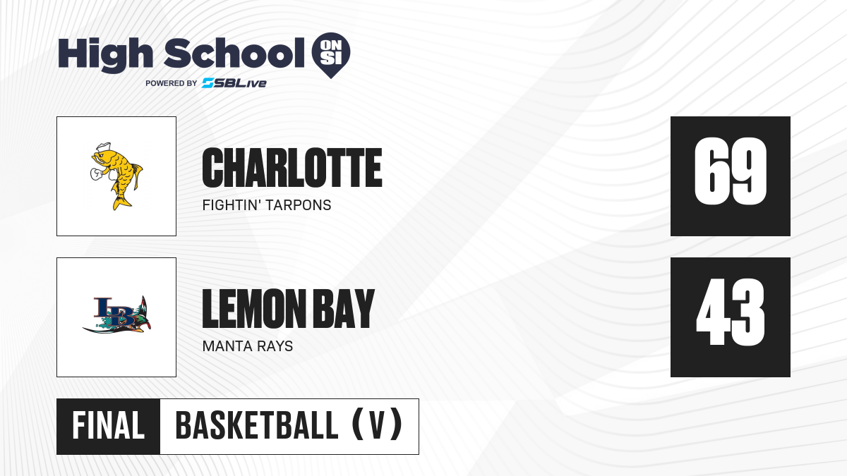 Charlotte vs Lemon Bay Boys Basketball - Jan 22, 2025 - High School On SI