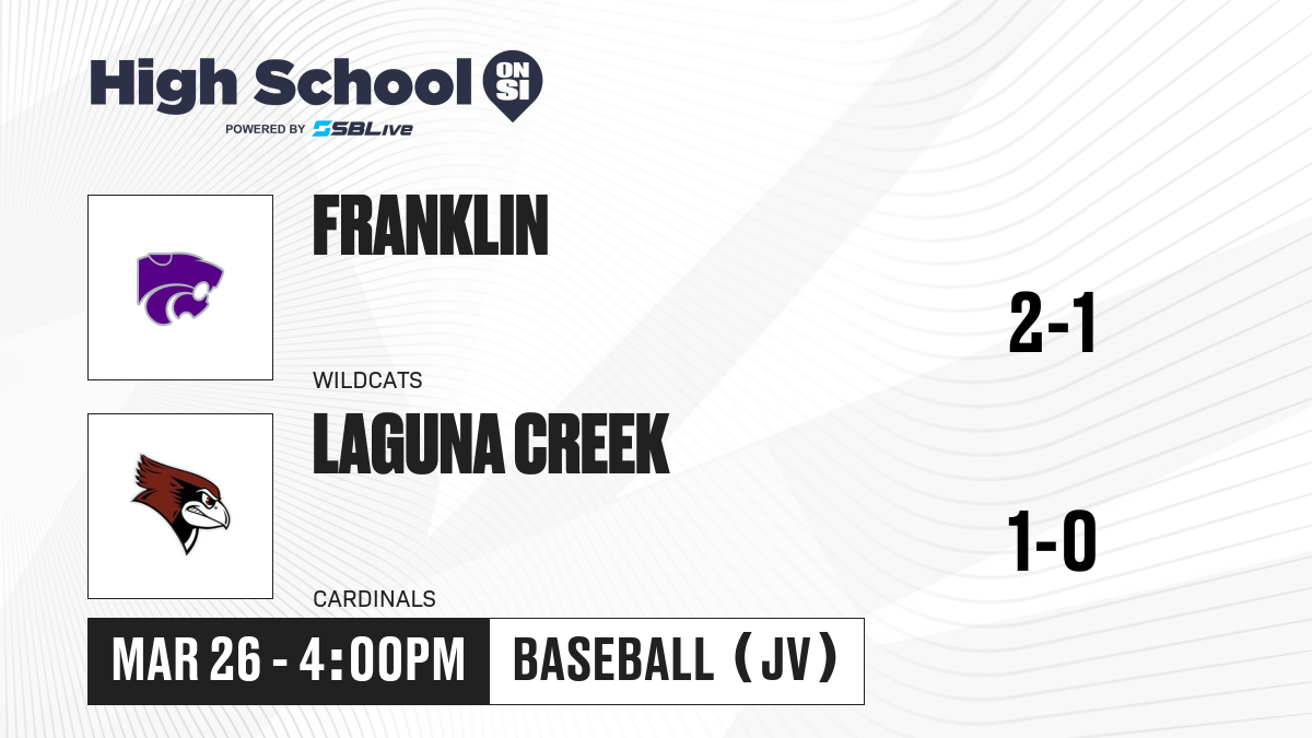 Franklin vs Laguna Creek JV Baseball - Mar 26, 2025 - High School On SI