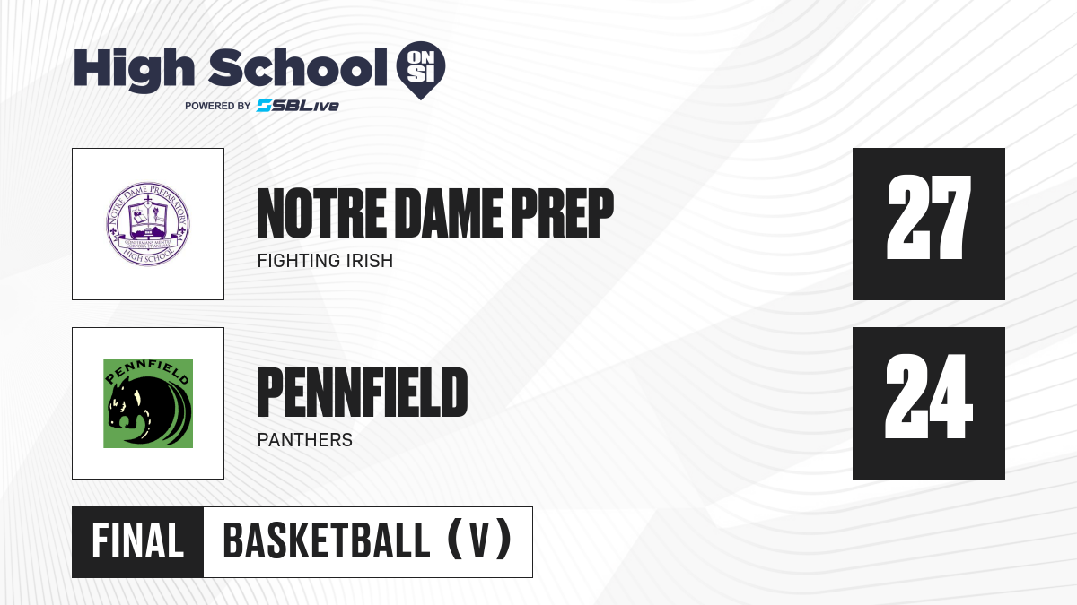 Notre Dame Prep vs Pennfield Boys Basketball - Jan 9, 2025 - High ...