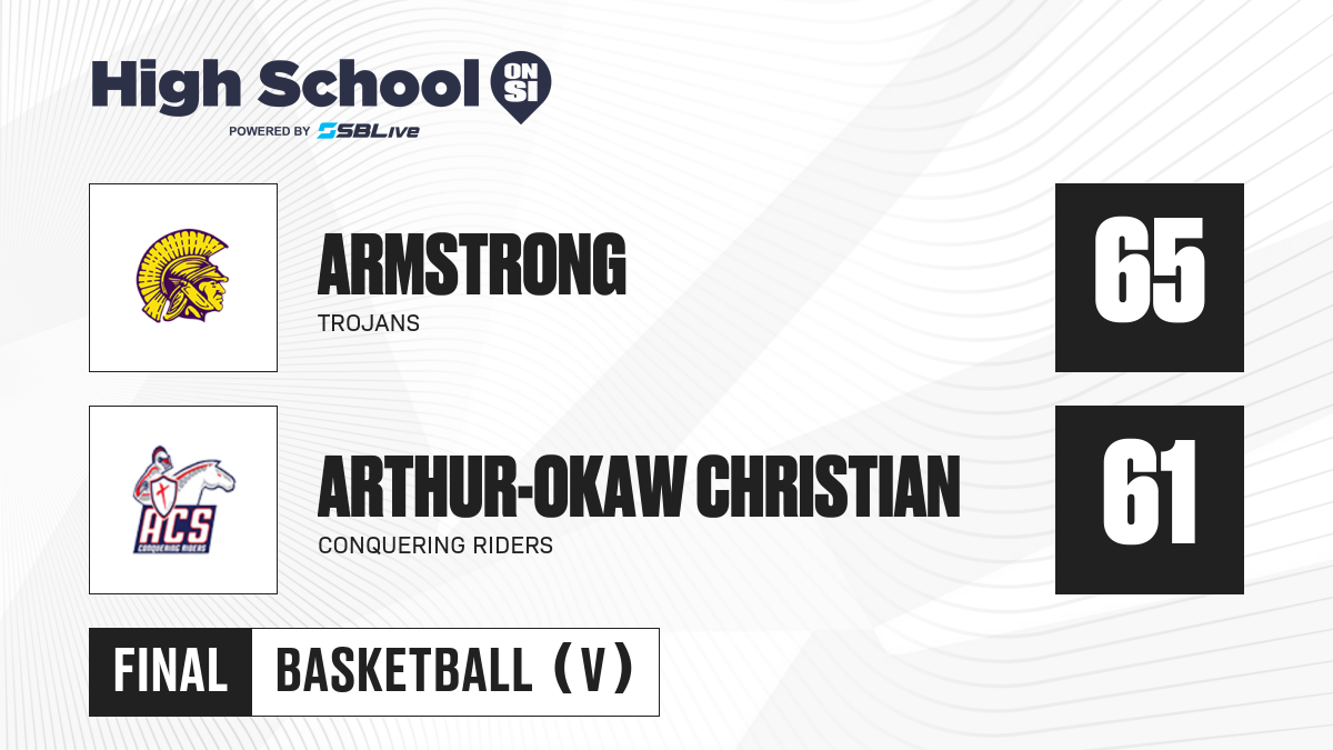 Armstrong vs Arthur-Okaw Christian Boys Basketball - Jan 11, 2025 ...