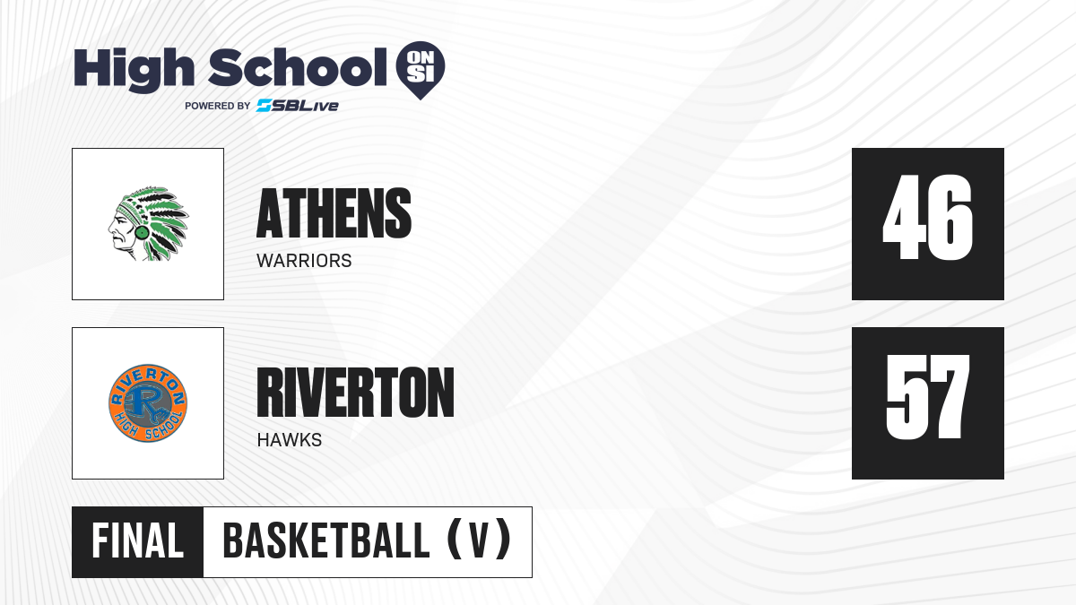 Athens vs Riverton Boys Basketball - Jan 13, 2025 - High School On SI