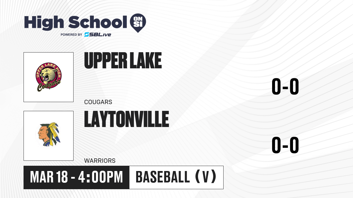 Upper Lake vs Laytonville Baseball - Mar 18, 2025 - High School On SI