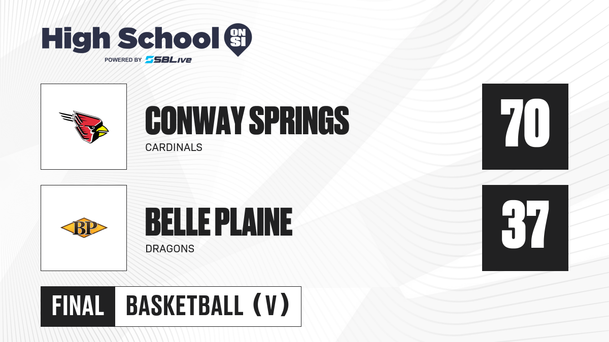 Conway Springs vs Belle Plaine Boys Basketball - Jan 23, 2025 - High ...