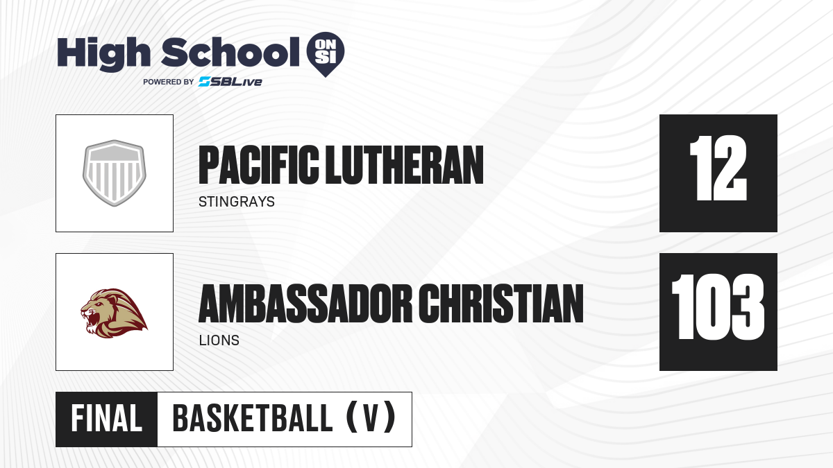 Pacific Lutheran vs Ambassador Christian Boys Basketball - Jan 13, 2025 ...