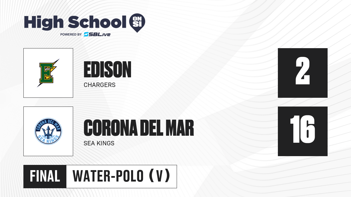 Corona del Mar vs Edison Girls Water Polo - Jan 23, 2025 - High School ...