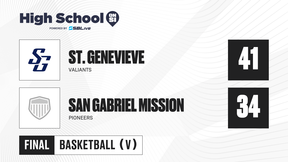 St. Genevieve vs San Gabriel Mission Girls Basketball - Jan 24, 2025 ...