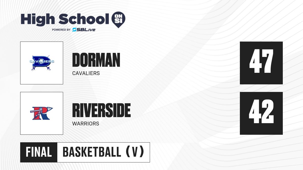 Dorman Vs Riverside Boys Basketball Jan 28 2025 High School On Si