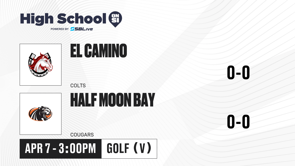 El Camino vs Half Moon Bay Boys Golf Apr 7, 2025 High School On SI