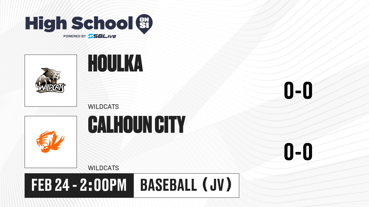 Houlka vs Calhoun City JV Baseball - Feb 24, 2025 - High School On SI