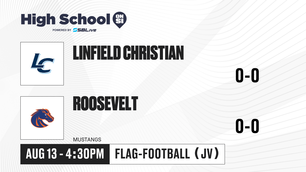 Linfield Christian vs Roosevelt JV Flag Football - Aug 13, 2025 - High ...