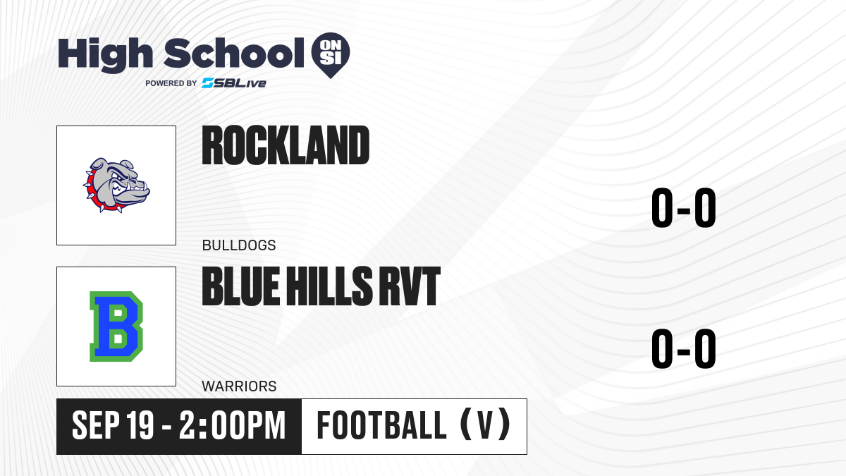 Rockland vs Blue Hills RVT Football - Sep 19, 2025 - High School On SI