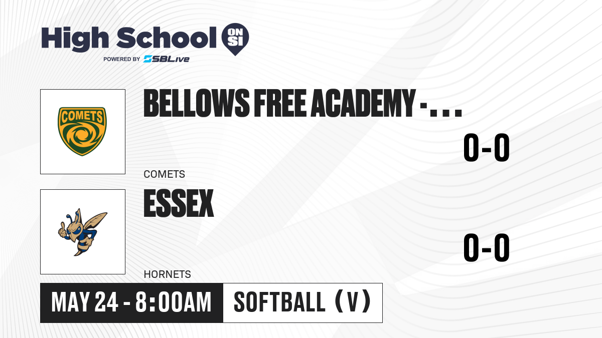 Bellows Free Academy - St. Albans vs Essex Softball - May 24, 2025 ...