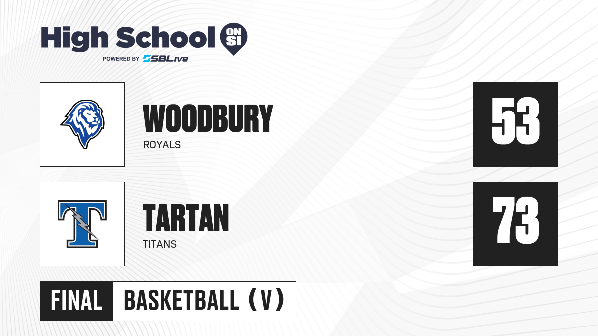 Woodbury vs Tartan Boys Basketball - Mar 5, 2025 - High School On SI