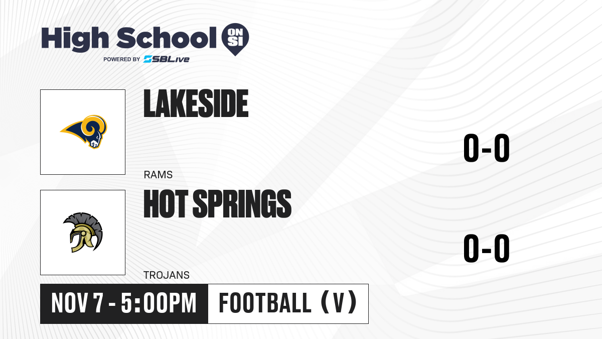 Lakeside vs Hot Springs Football Nov 7, 2025 High School On SI