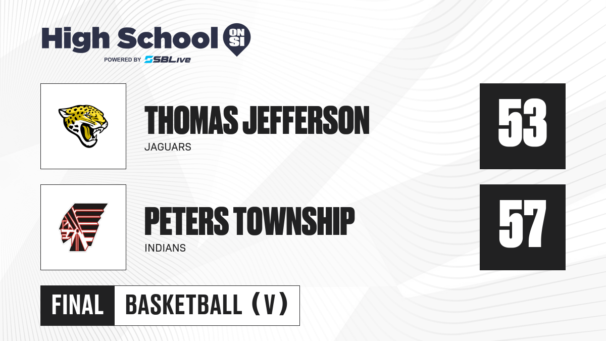 Thomas Jefferson vs Peters Township Girls Basketball - Mar 12, 2025 ...