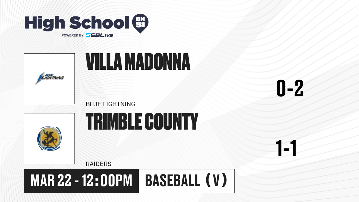 Villa Madonna vs Trimble County Baseball Mar 22, 2025 High School On SI