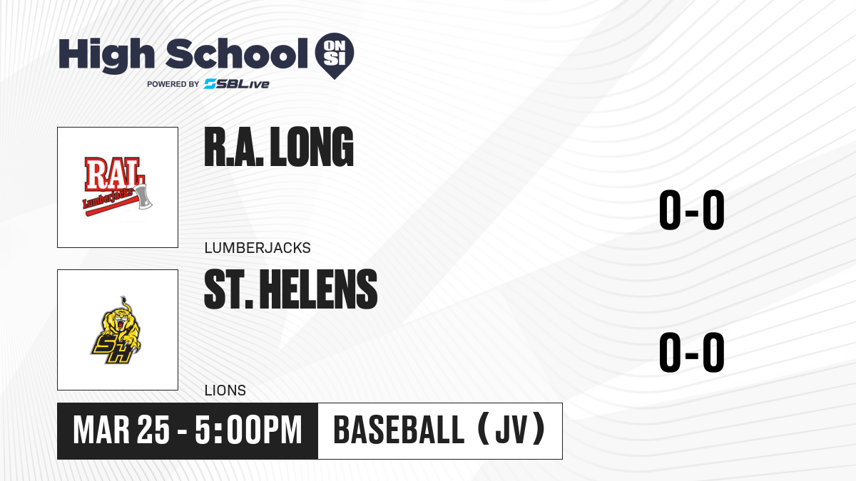 R.A. Long vs St. Helens JV Baseball - Mar 25, 2025 - High School On SI