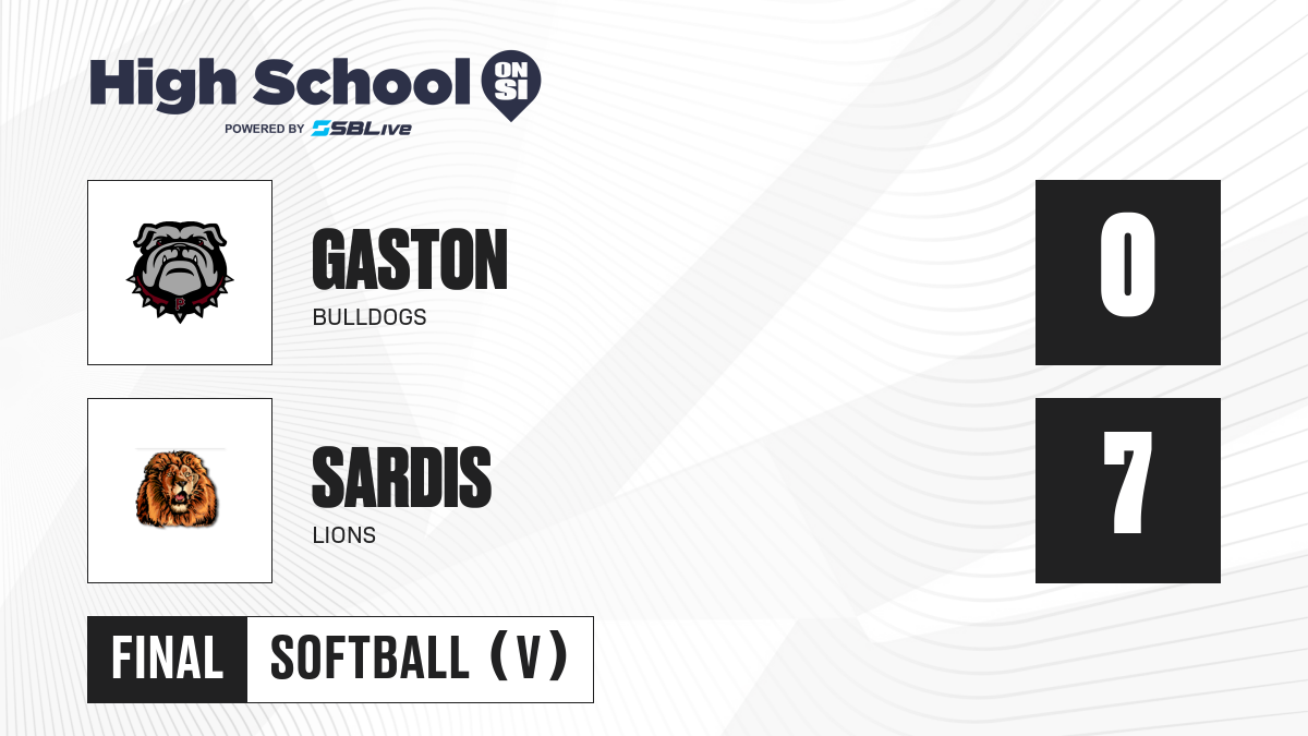 Gaston vs Sardis Softball Mar 19, 2025 High School On SI