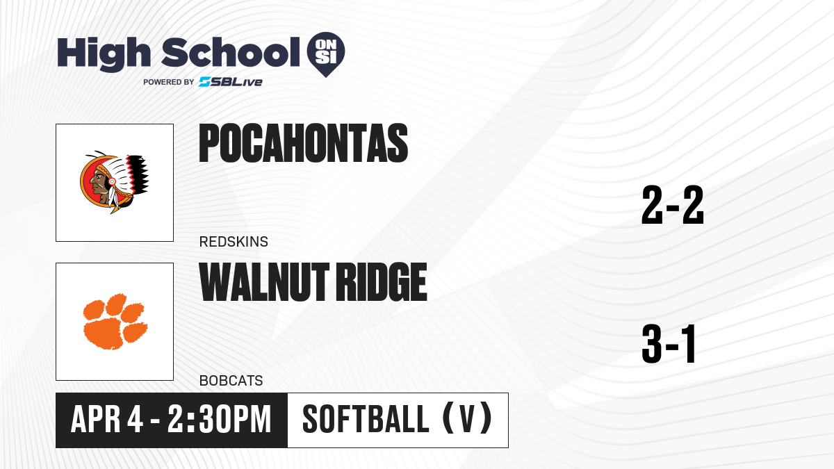 Walnut Ridge vs Pocahontas Softball - Apr 4, 2025 - High School On SI