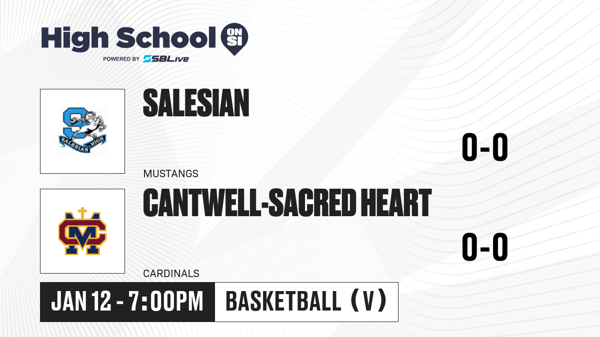 Salesian vs Cantwell-Sacred Heart Boys Basketball - Jan 12, 2026 - High ...