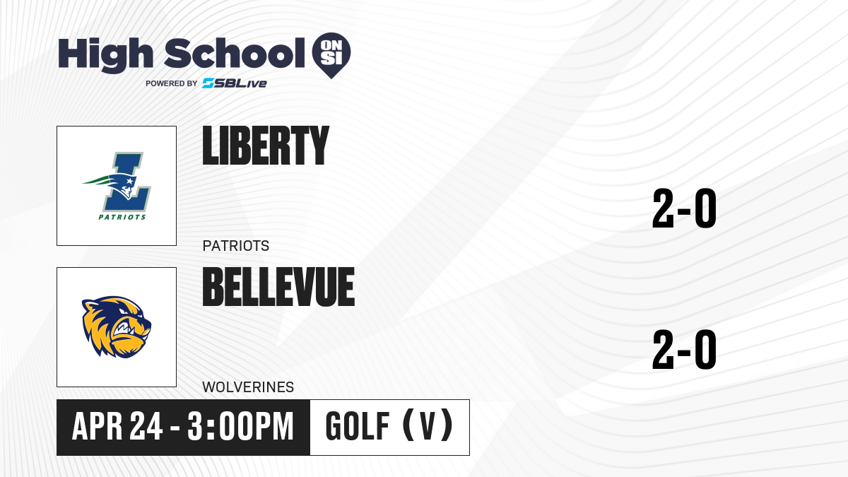 Liberty vs Bellevue Girls Golf - Apr 24, 2025 - High School On SI