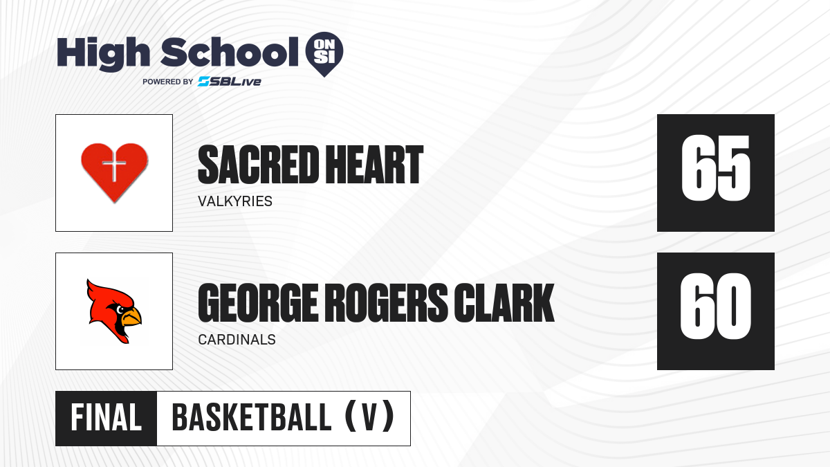 Sacred Heart vs George Rogers Clark Boys Basketball - Mar 15, 2025 ...